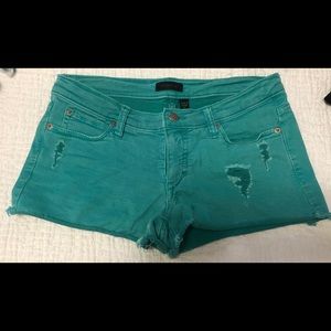 Bebe Turquoise Shorts